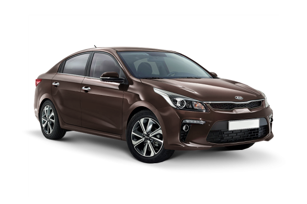 Kia Rio 2019 brown