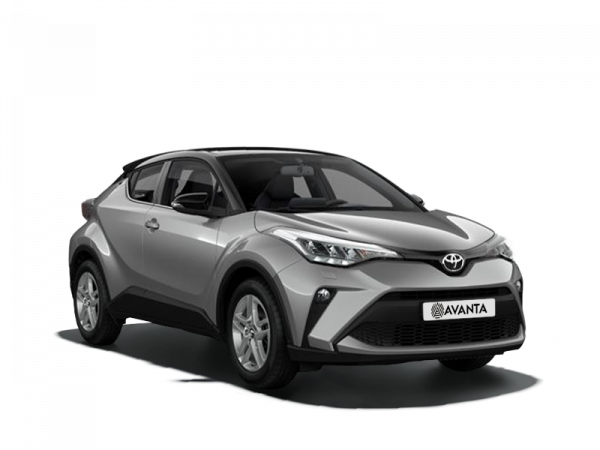 Toyota C-HR Серебристый с черной крышей