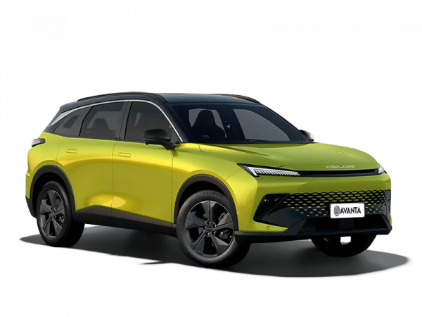 BAIC X55 Жёлтый с черной крышей