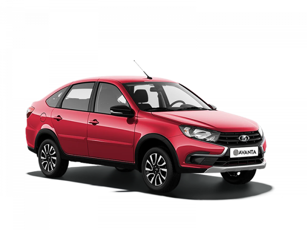 Lada Granta Active Cross Бордовый Фламенко