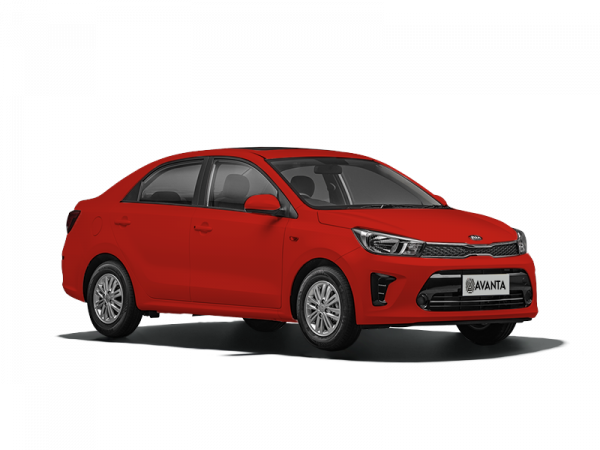 Kia Pegas Красный