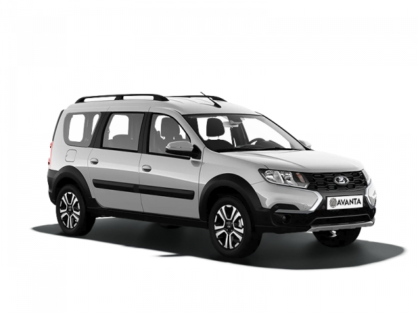 Lada Largus Cross Серебристый Платина