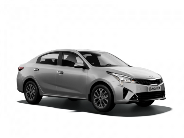 Kia Rio Sleek Silver