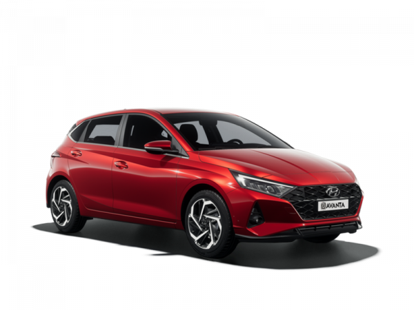 Hyundai i20 Красный