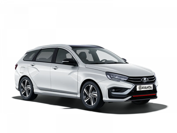Lada Vesta SW Sportline Белый Ледниковый