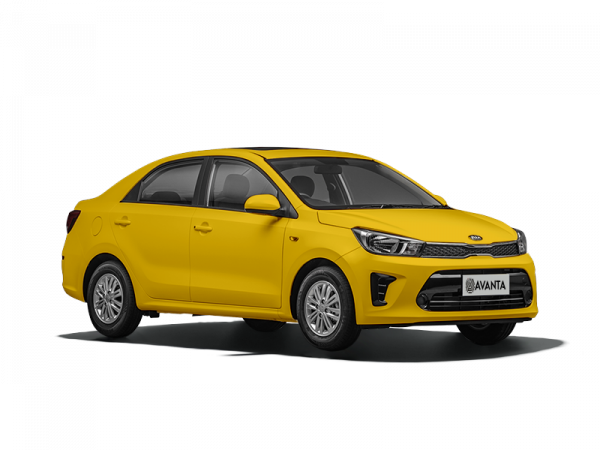 Kia Pegas Желтый