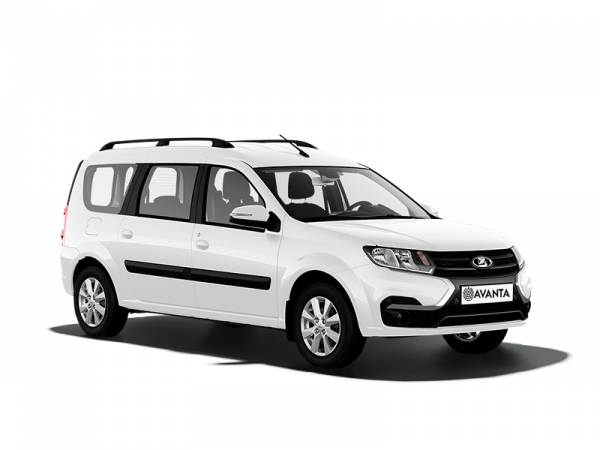 Lada Largus Белый Ледниковый