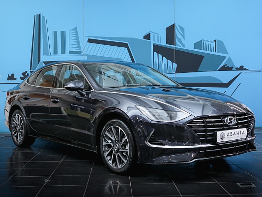 Hyundai sonata blue business plus