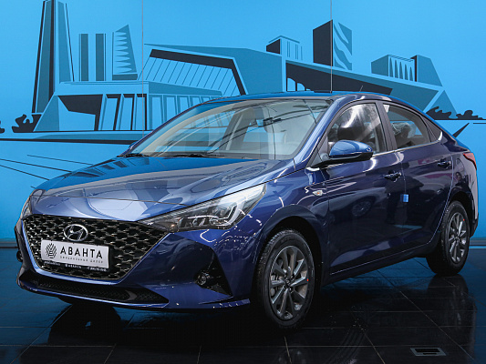 Hyundai Solaris Elegance 1.6 AT Blue